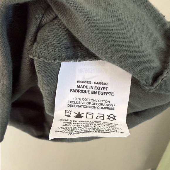 Nike Women's Dark Green Sportswear Tee - Picture 4 of 5